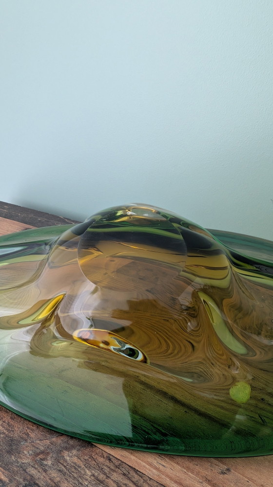 Image 1 of Murano Sommerso Schale - Flavio Poli für Seguso Vetri d'Arte - XL (48cm!)