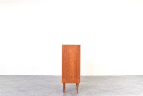 Image 1 of Deense teakhouten ladekast uit het midden van de 20e eeuw, jaren 60.
