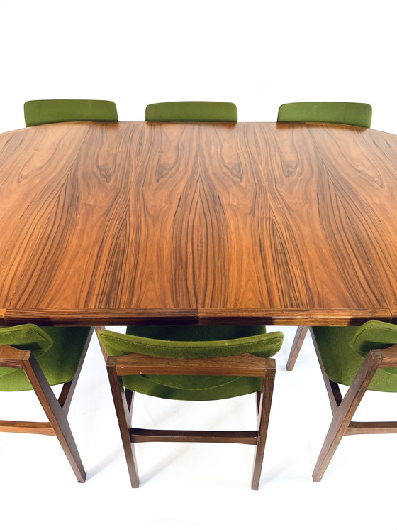 Image 1 of Xxl Extendable Dining Table Teak