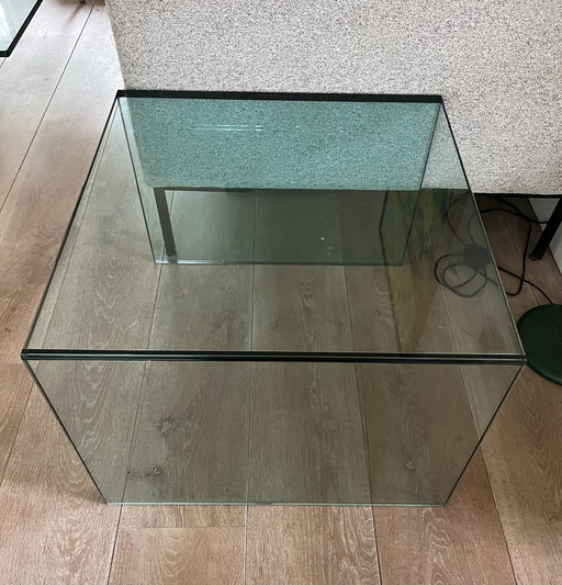 Glazen salontafel