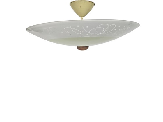 Image 1 of Philips - paraplulamp - glas - metaal - Holland - 1960's