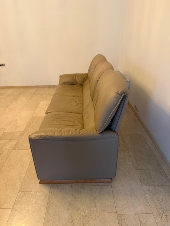Canapé et fauteuil Leolux – Leather, Wood (photo 7 of 7)