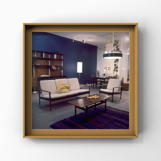 Image 1 of 1x Mid century Salon, 1964 | vintage interieur fotografie 