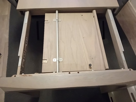 Image 1 of Zodiac oak extendable dining table