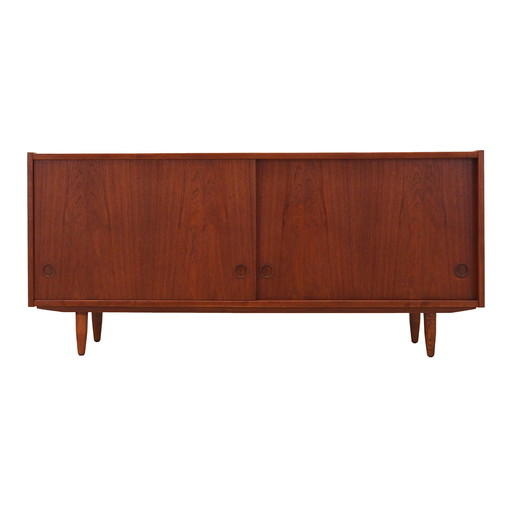 Sideboard aus Teakholz, dänisches Design, 1970er Jahre, Produktion: Dänemark