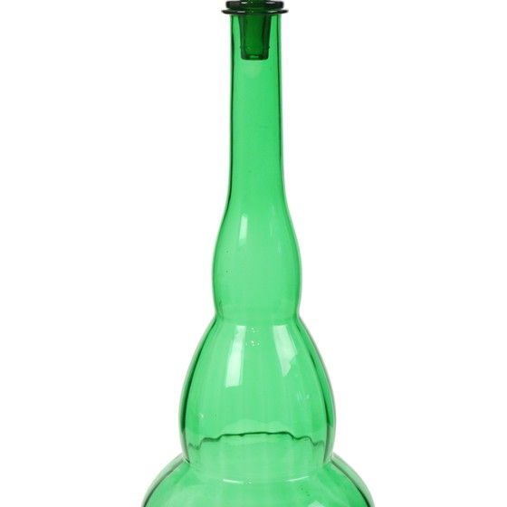 Image 1 of Riesige grüne Glaskaraffe Genie Bottle