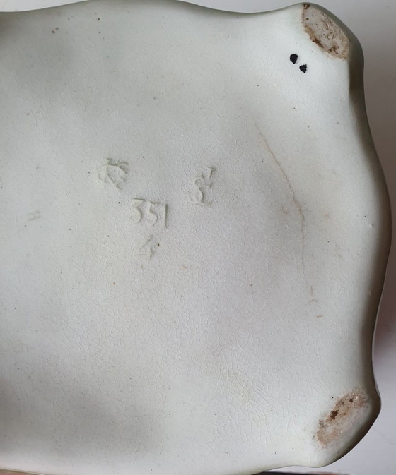 Image 1 of Antico Saint-Clément Cachepot Art Nouveau ca 1900