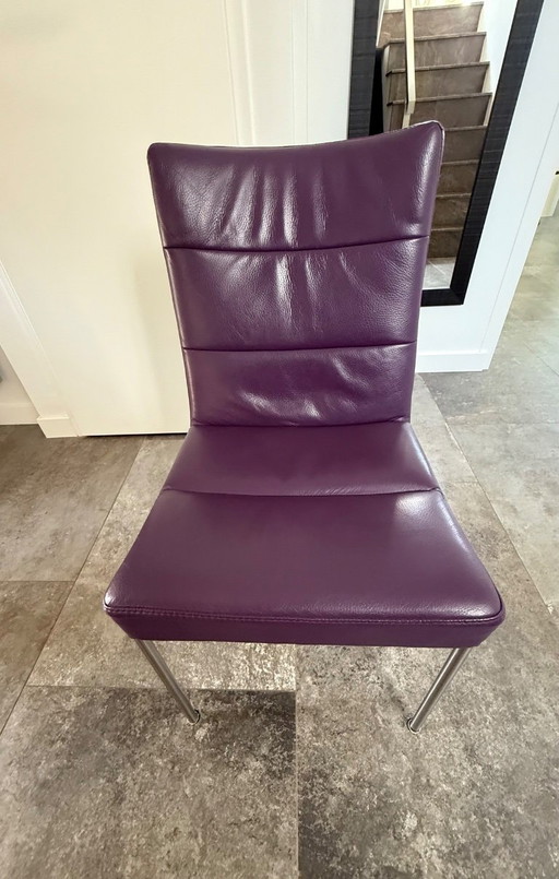 6 Leather Dining Chairs