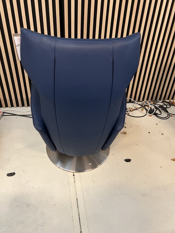 Image 1 of Op=op blauwe realex stoel van 995 nu voor 695