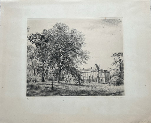 Etching Michel Ciry