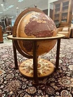 Globo bar da terra classico italiano Zoffoli Aries, Sgabelli da bar, Bronzo, Legno (foto 5 di 18)