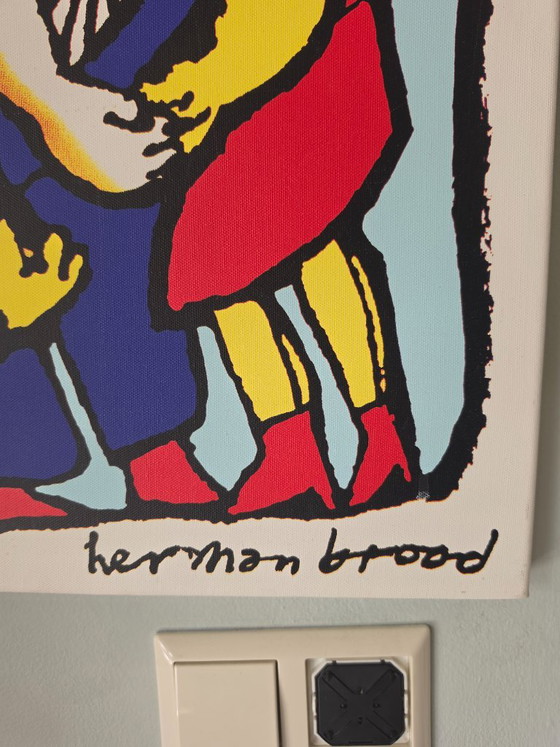 Herman Brood wild romance litografía – Litografías y grabados, Lienzo (photo 2 of 5)