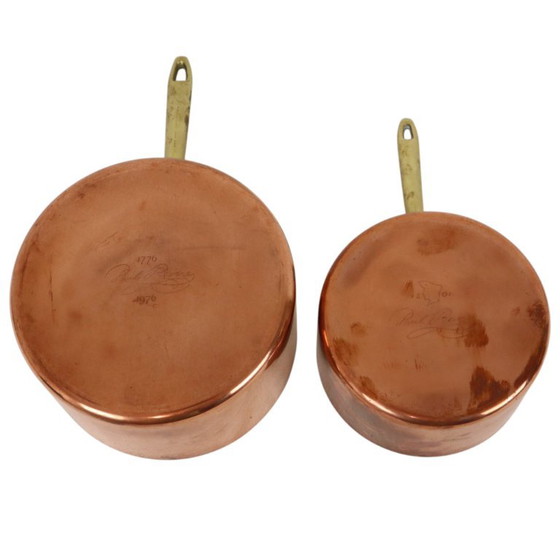 Set van 2 koperen steelpannen Paul Revere Limited Edition – Keukenaccessoires, Copper (photo 11 of 14)