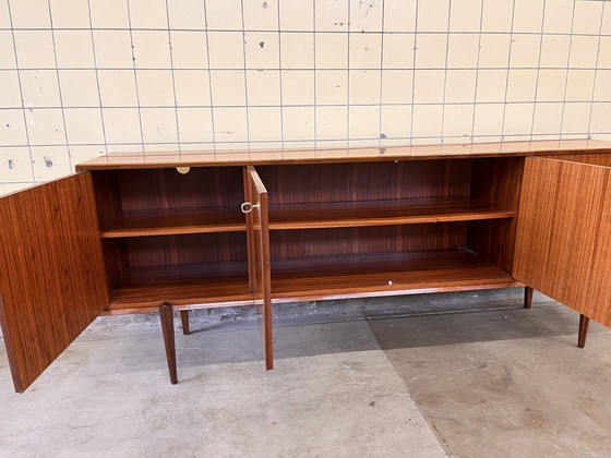 Image 1 of Vintage high-gloss lowboard by Van Pelt