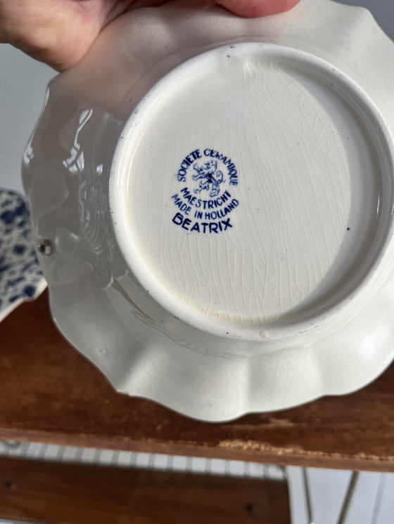 Image 1 of Ciotola per caramelle vintage in ceramica della Société 