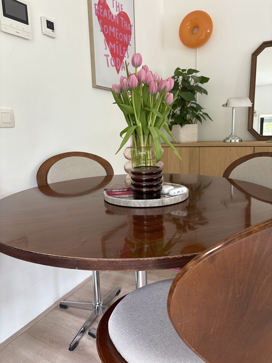 Image 1 of Vintage chrome dining set