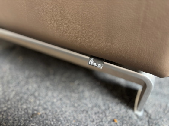 Leolux B Flat Poltrona Pelle Marrone PULITA – Poltrone (photo 10 of 10)