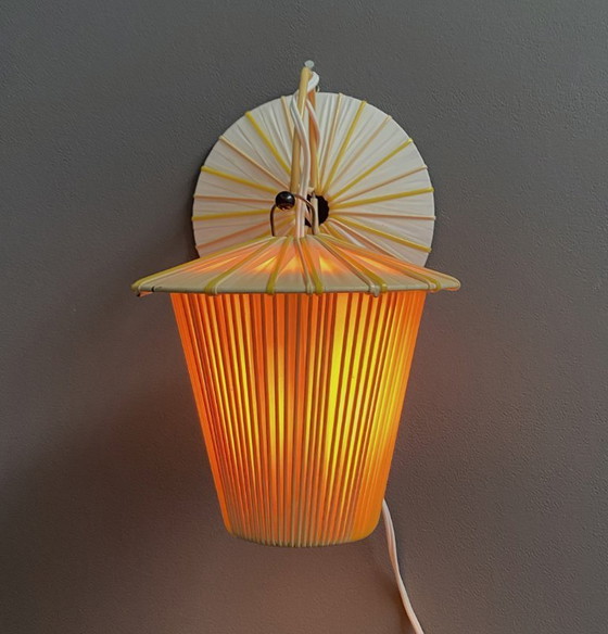 Image 1 of vintage wandlamp jaren 60