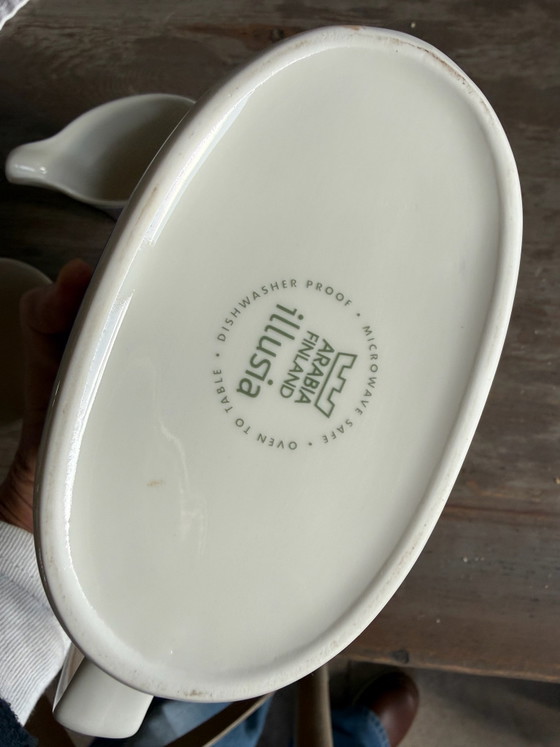 Teiera Arabia Illusia e lattiera e zuccheriera – Accessori da tavola, Ceramica, Pietra (photo 5 of 5)