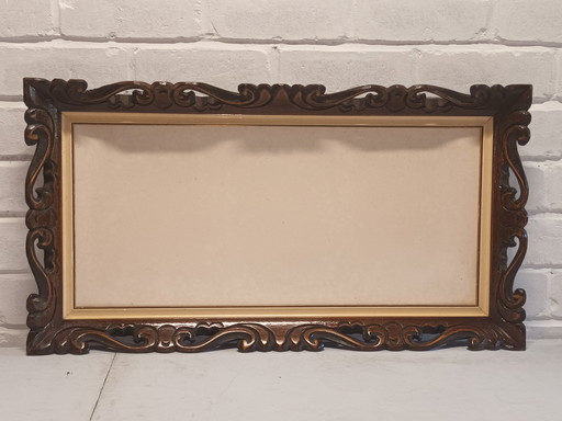 Cadre en bois vintage