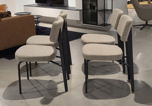 Qliv On-Top Chair Beige (Set of 4) – eetkamerstoelen (photo 2 of 4)