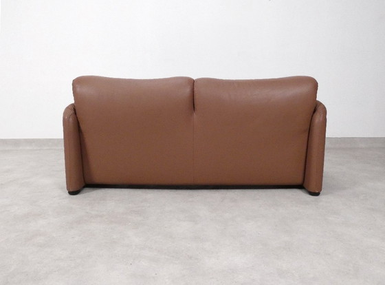 Image 1 of Conjunto Cassina Maralunga 2 plazas en piel mocca