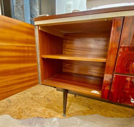Vintage Sideboard aus Palisanderholz im Mid-Century-Stil – dressoirs, Wood (photo 2 of 16)