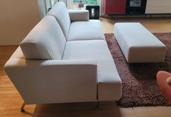 Image 1 of Cassina Nest 3-zitsbank + Pouf