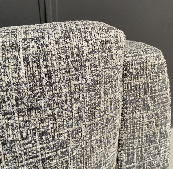 Image 1 of set of 2 grey relax chairs on castors 1970s