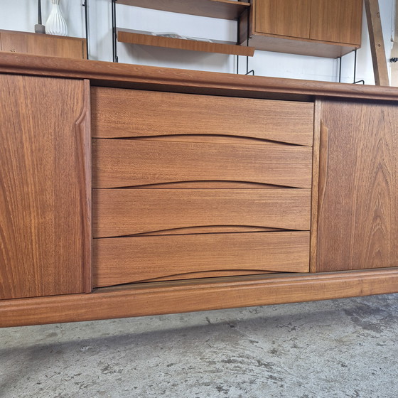 Image 1 of Gunni Omann, Axel Christensen vintage Danish teak sideboard
