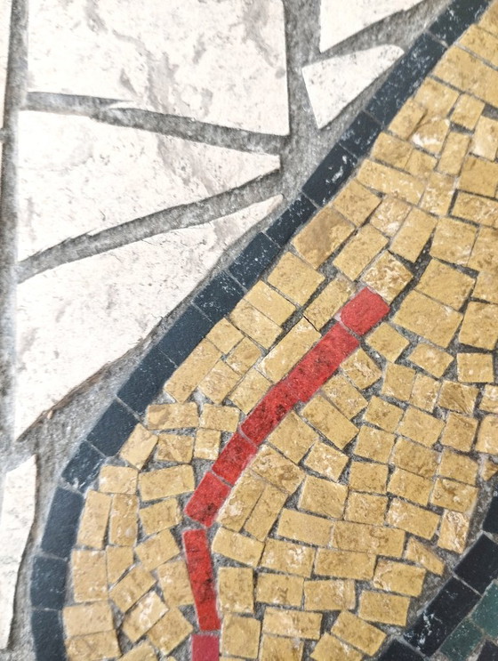 Image 1 of Vintage Wall Object or Mosaic Work, Ca. 1950