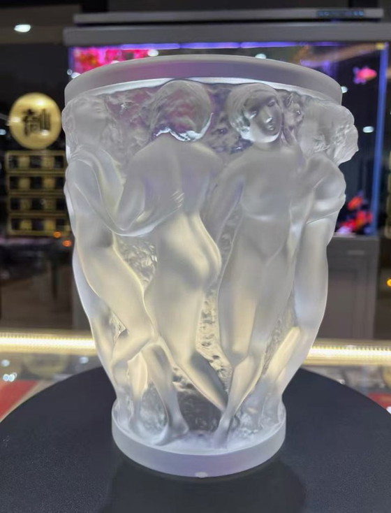 Image 1 of Jarrón de cristal France Lalique Ten Beauties