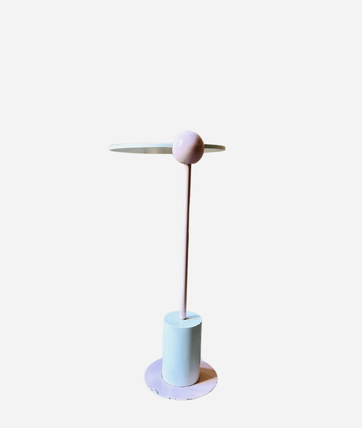 "Piccolo" bijzettafel in Memphis-stijl - Edward Geluk voor ArCo, Nederland, 1984 Draaibaar