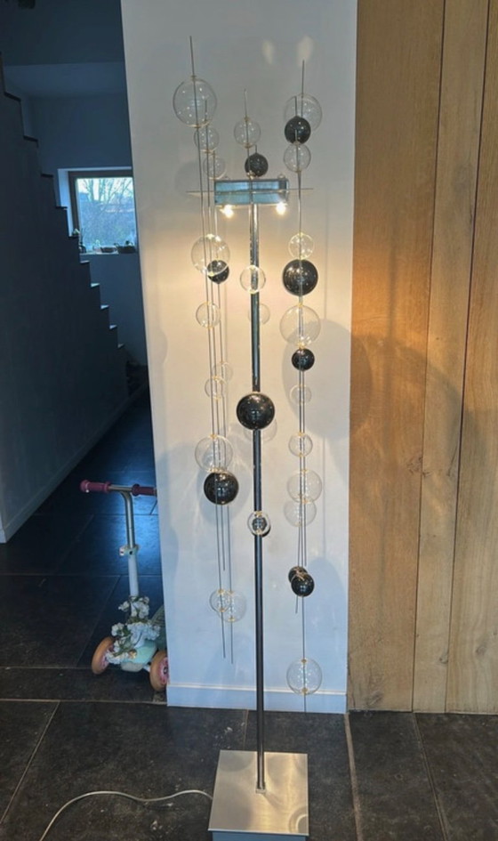 Image 1 of Design set – Sillux Niagara (floor lamp + 2 pendant lamps)