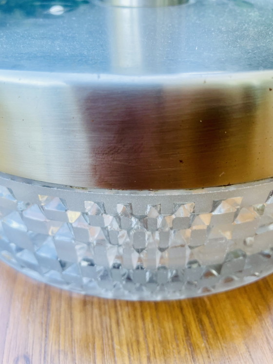 Midcentury Temde Leuchten Pendant Lamp 70s – Glass (photo 4 of 8)