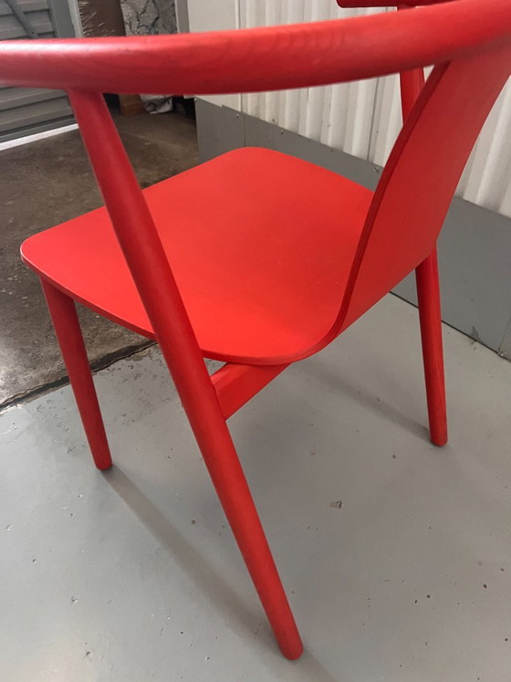 Set aus 4 Bac Cappellini Stühlen - Design von J. Morrison – Esszimmerstühle, Wood (photo 5 of 6)