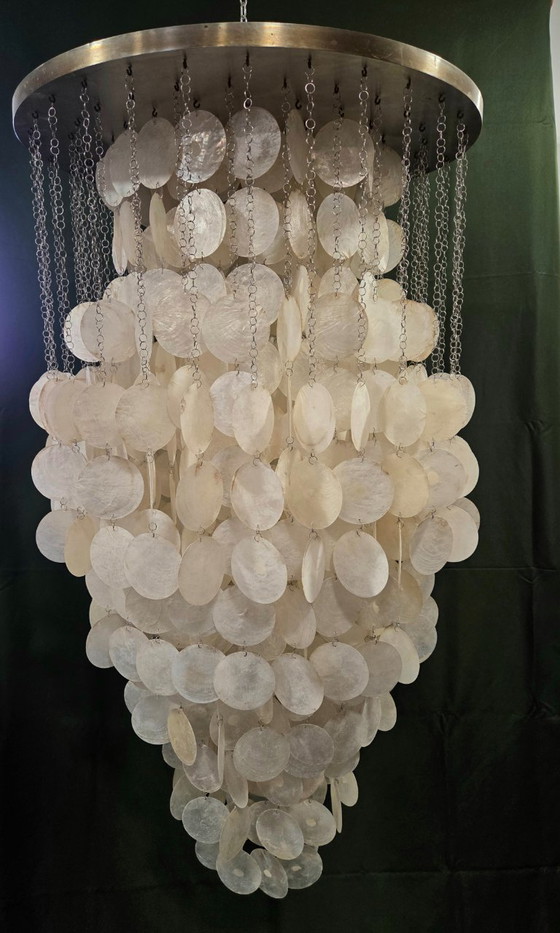 Image 1 of Plafondlamp - Hanglamp - Verner Panton - jaren 60 (ref 4097)