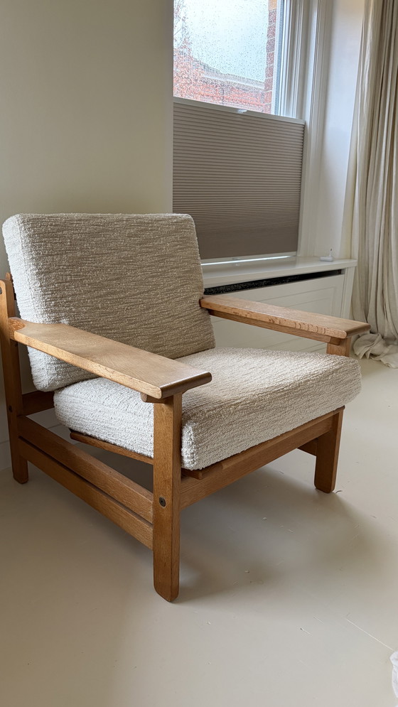 Image 1 of Arne Aksel Dahl KP Mobler Sessel – Dedar Atlas Stoff