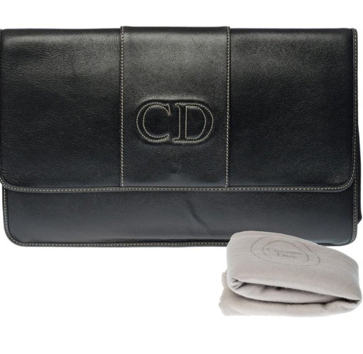 Borsa DIOR in cuoio nero - 240331469