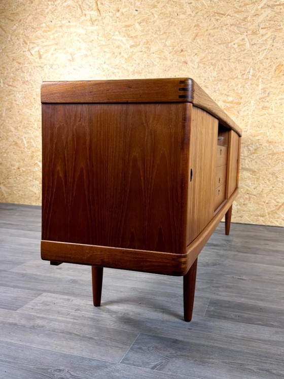 Image 1 of Teakhouten dressoir/credenza uit de jaren 60/70 van H.W. Klein Bramin, Deens modern design.