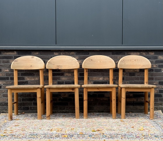 Image 1 of Set da pranzo Rainer Daumiller in pino, composto da 6 pezzi, con tavolo allungabile.