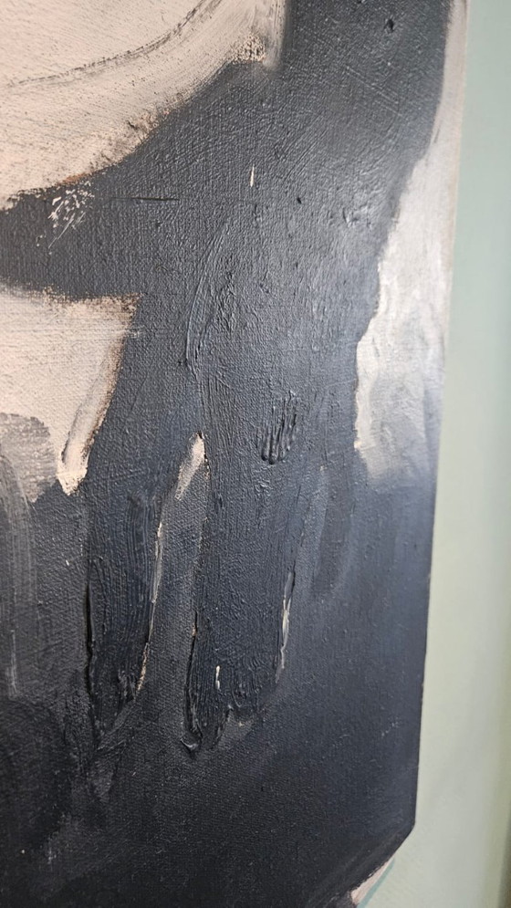 Image 1 of Figuratives Ölgemälde auf Leinwand - 100x100