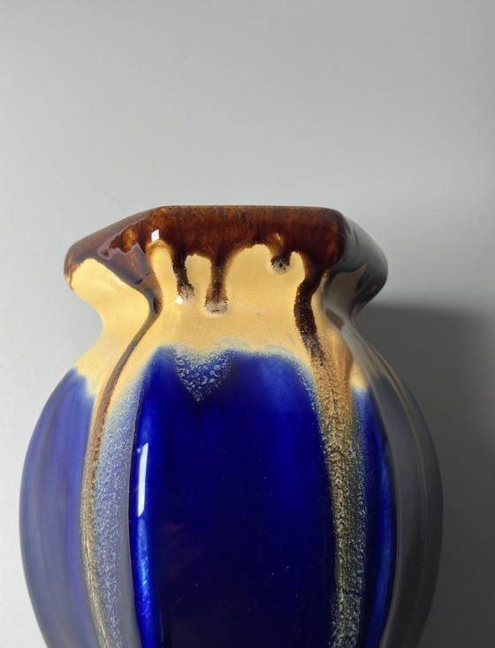 Art Deco Vase — Faïencerie de Thulin, Belgium, 1920s–1930s – Ceramic (photo 7 of 13)