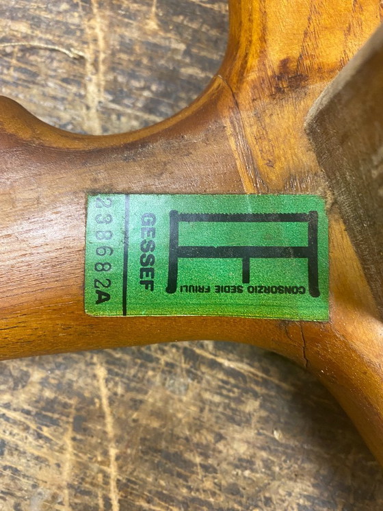 Image 1 of Serie de 4 sillas Habana – Gessef, Consorzio Sedie Friuli.