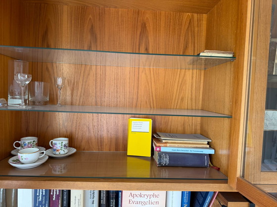 Poul Cadovius Cado Wandsystem – Wandregal, Glass, Wood (photo 5 of 7)