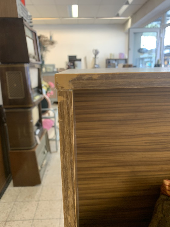 Image 1 of Vintage folding bed in closet with desk and mattress very good condition