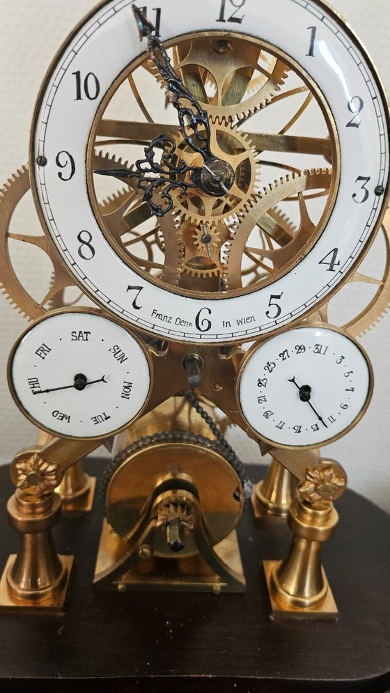 Franz Think in Vienna Clock – Franz Denk in Wien, Uhren, Brass (photo 5 of 11)