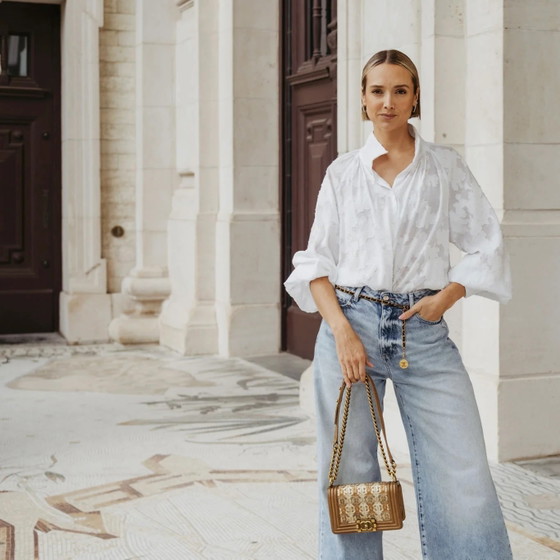 Chanel petit sac Boy à rabat en agneau matelassé métallique avec CC entrelacés – Sacs a bandouliere, Cuir (photo 4 of 16)