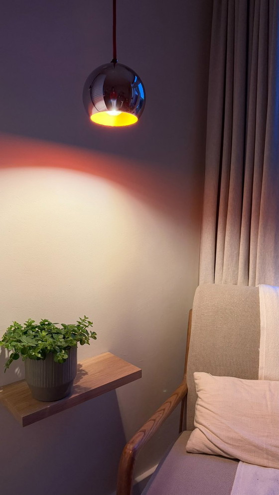 Image 1 of Set di 2 lampade a sospensione vintage in stile Topan - Lampade di design danese