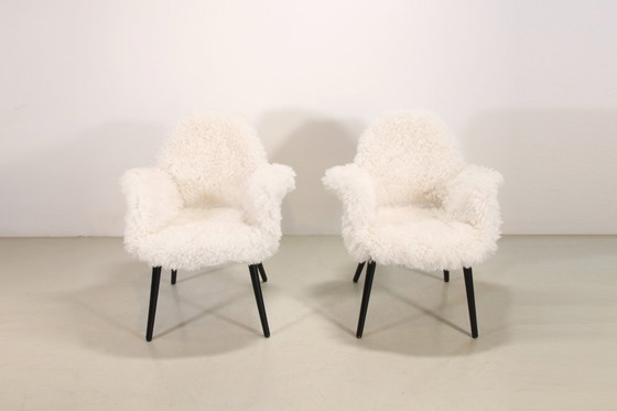 Image 1 of 2 sedie organiche Vitra di Charles Eames e Eero Saarinen